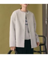 【ビューティ&ユース ユナイテッドアローズ/BEAUTY&YOUTH / UNITED ARROWS】のブークレー ノーカラーブルゾン 人気、トレンドファッション・服の通販 founy(ファニー) ファッション Fashion レディースファッション Fashion for Women アウター Coat / Outerwear Collection ブルゾンジャケット・スポーティアウター Blouson Jackets ショート Short, Short Length タートルネック Turtleneck, High Neck デニム Denim, Jeans Material ドット Polka Dot, Dot Pattern 人気 Popular, Best Seller バランス Balance, Style Balance ブルゾン Blouson, Bomber Jacket おすすめ Recommended / Our Picks ビジネス 仕事 通勤 Business / Work / Commuting |ID:prp329100004690063