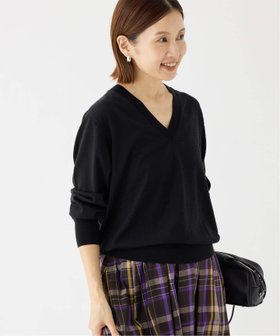 【イエナ/IENA】の《追加》18G Vネックプルオーバー 人気、トレンドファッション・服の通販 founy(ファニー) ファッション Fashion レディースファッション Fashion for Women トップス・カットソー Cut & Sew Tops カジュアルプルオーバー・ニットトップス Pullovers & Knit Tops / Casual Pullovers Vネックトップス V-Neck Tops / V-Cut Neckline Shirts 2025年 2025 2025-2026秋冬・A/W Autumn/Winter 2025–26 AW25–26 イタリア Italy インナー Innerwear ベーシック Basic, Essential 夏 Summer |ID:prp329100004690076