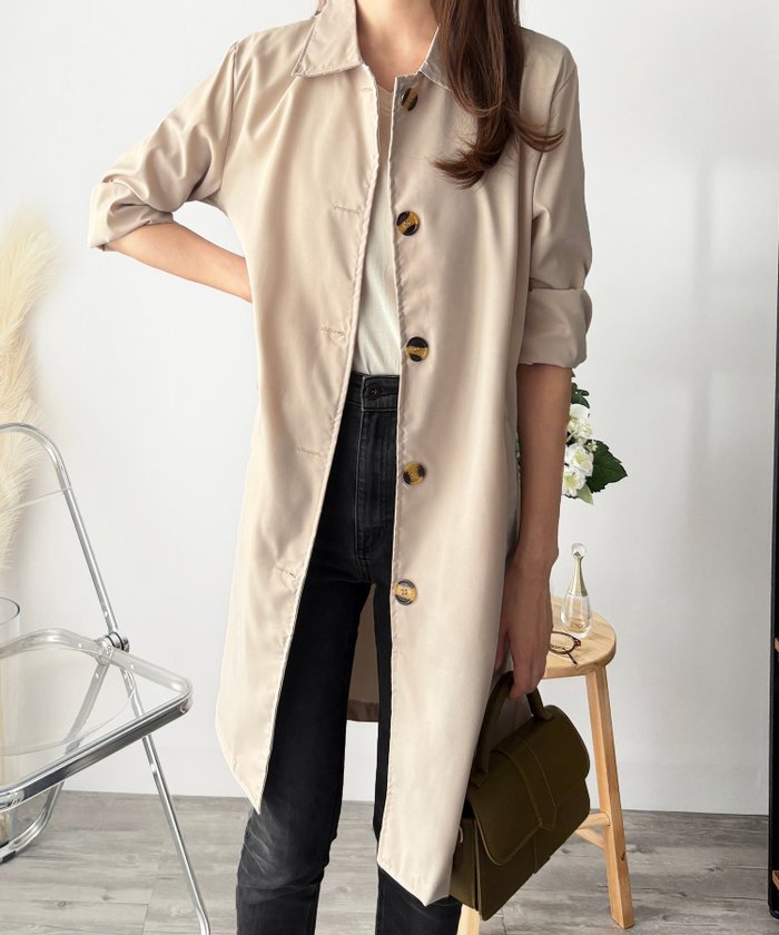 【アミュレット/Amulet】の【Amulet】ベーシックステンカラーコート インテリア・キッズ・メンズ・レディースファッション・服の通販 founy(ファニー) https://founy.com/ ファッション Fashion レディースファッション Fashion for Women アウター Coat / Outerwear Collection コート・ロングコート・ピーコート Long Coats, Peacoats & More おすすめ Recommended / Our Picks シンプル Simple, Minimal ベーシック Basic, Essential ポケット Pocket, Pocket Detail リラックス Relax, Relaxed Fit エレガント 上品 Elegant ビジネス 仕事 通勤 Business / Work / Commuting |ID: prp329100004690091 ipo3291000000033870891