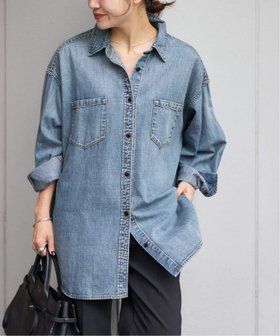 【ジャーナルスタンダード/JOURNAL STANDARD】の《追加2》ライトオンスデニムシャツ 人気、トレンドファッション・服の通販 founy(ファニー) ファッション Fashion レディースファッション Fashion for Women トップス・カットソー Cut & Sew Tops シャツ・ブラウス・オフィスカジュアル Elegant Blouses & Button-Ups 2025年 2025 2025-2026秋冬・A/W Autumn/Winter 2025–26 AW25–26 デニム Denim, Jeans Material 羽織 Haori, Light Jacket |ID:prp329100004690121