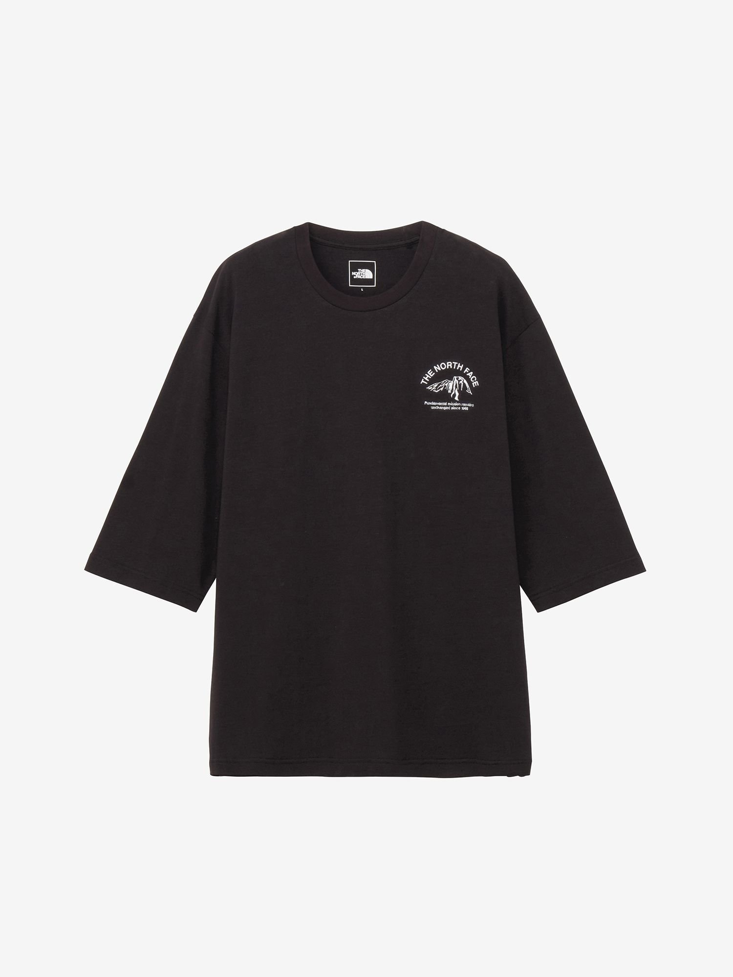 【ザ ノース フェイス/THE NORTH FACE】の【公式】クォータースリーブワンポイントロゴティー(ユニセックス) インテリア・キッズ・メンズ・レディースファッション・服の通販 founy(ファニー) 　ファッション　Fashion　レディースファッション　Fashion for Women　シンプル　Simple, Minimal　ワンポイント　One Point, Statement Accent　ブラック|ID: prp329100004690126 ipo3291000000033871062