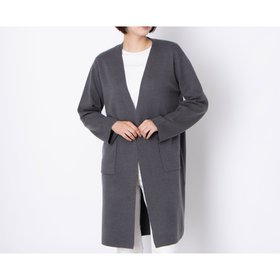 【ミス ジェイ/MISS J】のミス ジェイ MISS J ミラノリブノーカラーニットジャケット 人気、トレンドファッション・服の通販 founy(ファニー) ファッション Fashion レディースファッション Fashion for Women アウター Coat / Outerwear Collection レディースジャケット・軽アウター Jackets なめらか Smooth, Silky Texture ミラノリブ Milano Rib, Milano Stitch |ID:prp329100004690157
