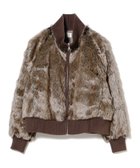 【ビームス ウイメン/BEAMS】の【別注】PENNEY S / ファー ジャケット 人気、トレンドファッション・服の通販 founy(ファニー) ファッション Fashion レディースファッション Fashion for Women アウター Coat / Outerwear Collection レディースジャケット・軽アウター Jackets ジャケット Jacket, Outerwear スタイリッシュ Stylish, Fashionable スタンド Stand Collar, Upright Stand スラックス Slacks, Dress Pants デニム Denim, Jeans Material バランス Balance, Style Balance フェイクファー Faux Fur, Imitation Fur フェミニン Feminine, Girly 別注 Limited Edition, Custom Order ミックス Mix, Mixed Style 冬 Winter / This Winter おすすめ Recommended / Our Picks thumbnail BROWN*BLACK|ID: prp329100004690167 ipo3291000000034507460