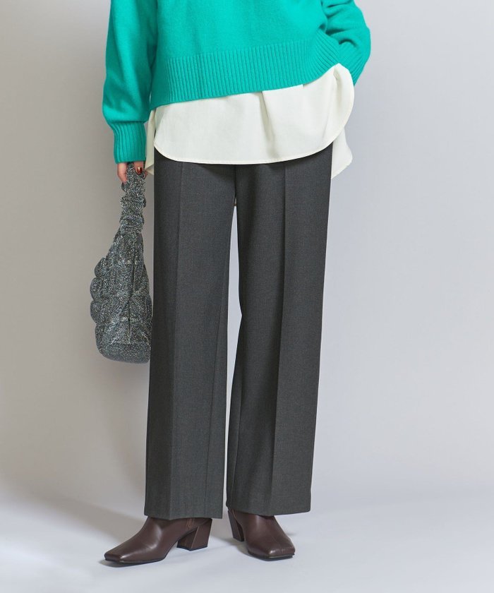 【ユナイテッドアローズ/UNITED ARROWS】の裏起毛バックゴム ストレートパンツ-ウォッシャブル- インテリア・キッズ・メンズ・レディースファッション・服の通販 founy(ファニー) https://founy.com/ ファッション Fashion レディースファッション Fashion for Women パンツ Pants & Trousers バッグ Bags ウォッシャブル Machine Washable シンプル Simple, Minimal ジャケット Jacket, Outerwear スウェット / スエット Sweatshirt, Sweatwear ストレート Straight, Straight Cut センター Center, Center Line 定番 Standard, Basic Item 人気 Popular, Best Seller フロント Front, Front Design 冬 Winter / This Winter |ID: prp329100004690168 ipo3291000000033871339