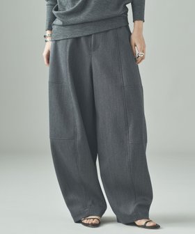 【カレンソロジー/Curensology】のT/Wダブルクロスパンツ 人気、トレンドファッション・服の通販 founy(ファニー) ファッション Fashion レディースファッション Fashion for Women パンツ Pants & Trousers エレガント 上品 Elegant クール Cool, Chic ストレッチ Stretch, Stretchy Fabric タートル Turtleneck, Turtle Collar フォルム Silhouette, Form ワイド Wide, Wide Fit 日本製 Made In Japan |ID:prp329100004690172