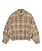 【アダム エ ロペ/ADAM ET ROPE'】の【PENDLETON x M】CHECK BLOUSON ベージュ(27)|ID: prp329100004690220 ipo3291000000033892888