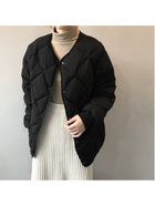 【ミニミニストア/miniministore】のキルティングジャケット 中綿 レディース ブラック|ID: prp329100004690272 ipo3291000000033997786