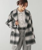 【グローバルワーク/GLOBAL WORK】のシャギーWジャケットコート/286009 ブラックチェック10|ID: prp329100004690285 ipo3291000000033972945