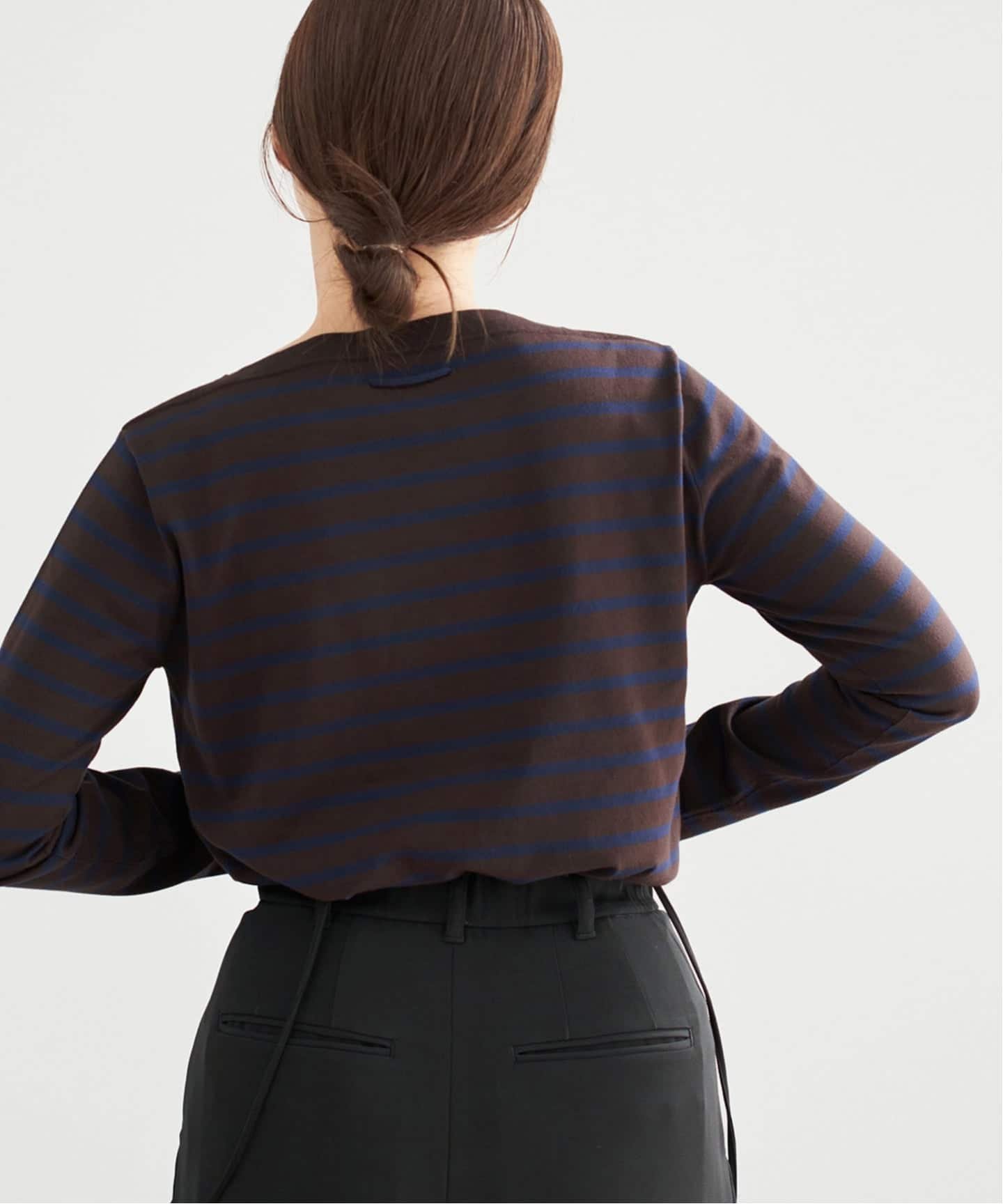 【イエナ/IENA】の《追加2》SEATTLEボーダープルオーバー インテリア・キッズ・メンズ・レディースファッション・服の通販 founy(ファニー) 　ファッション　Fashion　レディースファッション　Fashion for Women　トップス・カットソー　Cut & Sew Tops　カジュアルプルオーバー・ニットトップス　Pullovers & Knit Tops / Casual Pullovers　2025年　2025　2025-2026秋冬・A/W　Autumn/Winter 2025–26 AW25–26　カットソー　Cut and Sewn Top　ボーダー　Border, Stripe　春　Spring　洗える　Machine Washable　ブラウン|ID: prp329100004690291 ipo3291000000033945241