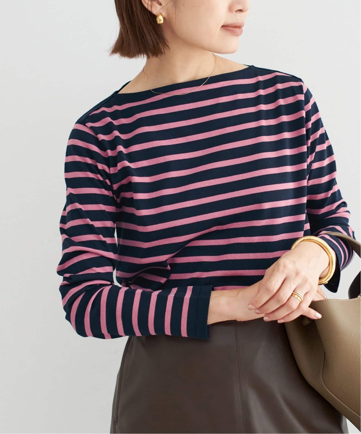【イエナ/IENA】の《追加2》SEATTLEボーダープルオーバー インテリア・キッズ・メンズ・レディースファッション・服の通販 founy(ファニー) 　ファッション　Fashion　レディースファッション　Fashion for Women　トップス・カットソー　Cut & Sew Tops　カジュアルプルオーバー・ニットトップス　Pullovers & Knit Tops / Casual Pullovers　2025年　2025　2025-2026秋冬・A/W　Autumn/Winter 2025–26 AW25–26　カットソー　Cut and Sewn Top　ボーダー　Border, Stripe　春　Spring　洗える　Machine Washable　ネイビー B|ID: prp329100004690291 ipo3291000000033945244