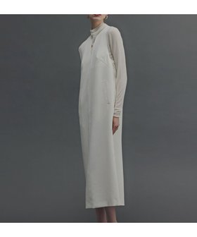 【ピンキーアンドダイアン/Pinky&Dianne】のキーネックジャンパースカート 人気、トレンドファッション・服の通販 founy(ファニー) ファッション Fashion レディースファッション Fashion for Women スカート Skirts インナー Innerwear ストレッチ Stretch, Stretchy Fabric スリット Slit, Slit Detail タートルネック Turtleneck, High Neck バランス Balance, Style Balance フロント Front, Front Design ポケット Pocket, Pocket Detail 春 Spring 秋 Autumn |ID:prp329100004690310