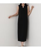 【ピンキーアンドダイアン/Pinky&Dianne】のキーネックジャンパースカート 人気、トレンドファッション・服の通販 founy(ファニー) ファッション Fashion レディースファッション Fashion for Women スカート Skirts インナー Innerwear ストレッチ Stretch, Stretchy Fabric スリット Slit, Slit Detail タートルネック Turtleneck, High Neck バランス Balance, Style Balance フロント Front, Front Design ポケット Pocket, Pocket Detail 春 Spring 秋 Autumn thumbnail ブラック|ID: prp329100004690310 ipo3291000000033872237