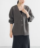 【アーバンリサーチ/URBAN RESEARCH】のVネックルーズカーディガン 人気、トレンドファッション・服の通販 founy(ファニー) ファッション Fashion レディースファッション Fashion for Women トップス・カットソー Cut & Sew Tops カーディガン・羽織り Layered Style Cardigans Vネックトップス V-Neck Tops / V-Cut Neckline Shirts 秋 Autumn カーディガン Cardigan, Knitwear ショルダー Shoulder, Shoulder Strap タンク Tank Top, Sleeveless Top ドロップ Drop Shoulder, Dropped Style パッチ Patch, Appliqué フロント Front, Front Design ポケット Pocket, Pocket Detail ルーズ Loose, Oversized ロング Long, Long-Length ワイド Wide, Wide Fit 冬 Winter / This Winter A/W・秋冬 Autumn/Winter 夏 Summer 2025年 2025 2025-2026秋冬・A/W Autumn/Winter 2025–26 AW25–26 thumbnail KHK GRAY|ID: prp329100004690331 ipo3291000000033988007