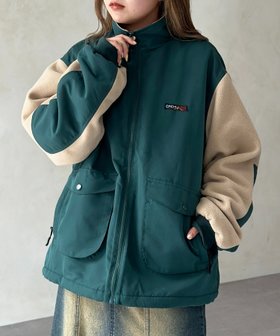 【シーピーシーエム/CPCM】の袖フリースフィッシングジャケット 人気、トレンドファッション・服の通販 founy(ファニー) ファッション Fashion レディースファッション Fashion for Women アウター Coat / Outerwear Collection レディースジャケット・軽アウター Jackets アウトドア Outdoor Clothing スウェット / スエット Sweatshirt, Sweatwear トレンド Trend, Trending Now ドローコード Drawcord, Drawstring Cord パーカー Hoodie, Parka ピーチ Peach, Soft Touch ポケット Pocket, Pocket Detail 今季 This Season, Current Season 切替 Switching, Contrast Panel |ID:prp329100004690370