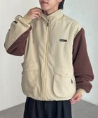 【シーピーシーエム/CPCM】の袖フリースフィッシングジャケット 人気、トレンドファッション・服の通販 founy(ファニー) ファッション Fashion レディースファッション Fashion for Women アウター Coat / Outerwear Collection レディースジャケット・軽アウター Jackets アウトドア Outdoor Clothing スウェット / スエット Sweatshirt, Sweatwear トレンド Trend, Trending Now ドローコード Drawcord, Drawstring Cord パーカー Hoodie, Parka ピーチ Peach, Soft Touch ポケット Pocket, Pocket Detail 今季 This Season, Current Season 切替 Switching, Contrast Panel thumbnail ベージュ|ID: prp329100004690370 ipo3291000000033872615