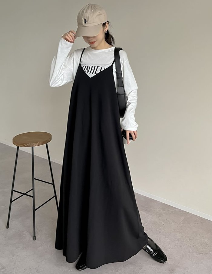 【リエディ/Re:EDIT】のジョーゼットポンチフレアキャミワンピース インテリア・キッズ・メンズ・レディースファッション・服の通販 founy(ファニー) https://founy.com/ ファッション Fashion レディースファッション Fashion for Women ワンピース Dresses キャミソールワンピース Camisole Dresses インナー Innerwear キャミソール Camisole, Spaghetti Strap Top コンパクト Compact, Small Size シンプル Simple, Minimal ジョーゼット Georgette, Semi-Sheer Fabric ストレッチ Stretch, Stretchy Fabric トレンド Trend, Trending Now バランス Balance, Style Balance フェミニン Feminine, Girly フレア Flare, Flared フロント Front, Front Design リボン Ribbon, Bow ロング Long, Long-Length エレガント 上品 Elegant |ID: prp329100004690373 ipo3291000000033989603