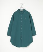 【エルビーシー/LBC】のエクリュ ミニポケ刺繍シャツワンピース 人気、トレンドファッション・服の通販 founy(ファニー) ファッション Fashion レディースファッション Fashion for Women ワンピース Dresses シャツワンピース / 1枚で着映えコーデ Shirt Dresses シンプル Simple, Minimal チュニック Tunic, Long Top ツイル Twist, Twisted Detail デニム Denim, Jeans Material ポケット Pocket, Pocket Detail レギンス Leggings, Stretch Pants thumbnail ブルーグリーン|ID: prp329100004690399 ipo3291000000033872793