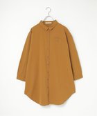【エルビーシー/LBC】のエクリュ ミニポケ刺繍シャツワンピース 人気、トレンドファッション・服の通販 founy(ファニー) ファッション Fashion レディースファッション Fashion for Women ワンピース Dresses シャツワンピース / 1枚で着映えコーデ Shirt Dresses シンプル Simple, Minimal チュニック Tunic, Long Top ツイル Twist, Twisted Detail デニム Denim, Jeans Material ポケット Pocket, Pocket Detail レギンス Leggings, Stretch Pants thumbnail キャメル|ID: prp329100004690399 ipo3291000000033872799