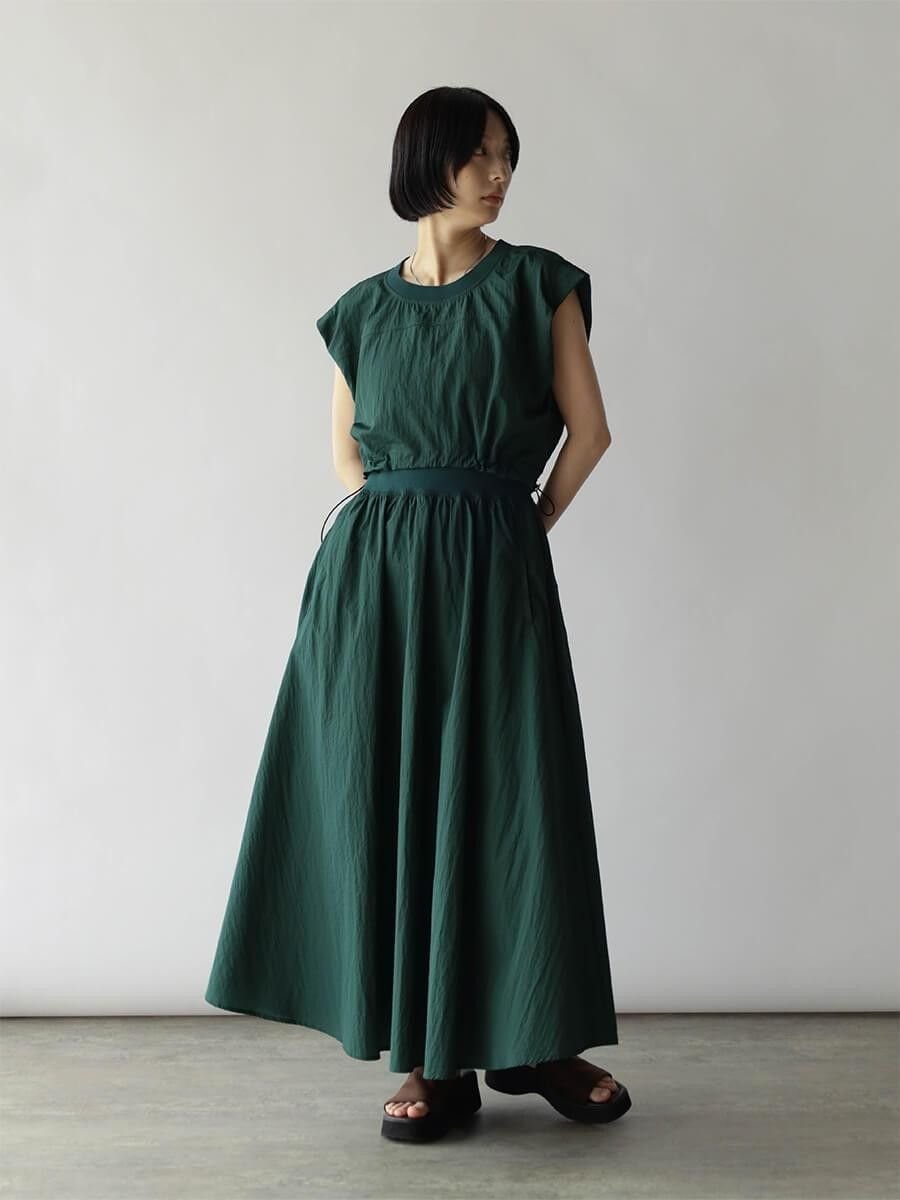 【ラシュッド/LASUD】の2WAYナイロンワンピース 人気、トレンドファッション・服の通販 founy(ファニー) 　ファッション　Fashion　レディースファッション　Fashion for Women　ワンピース　Dresses　シンプル　Simple, Minimal　軽量　Lightweight, Ultra Light　 other-1|ID: prp329100004690413 ipo3291000000033990538