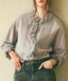 【アールエヌエーエヌ/RNA-N】のB2867 レースカラーピンタックブラウス 人気、トレンドファッション・服の通販 founy(ファニー) ファッション Fashion レディースファッション Fashion for Women トップス・カットソー Cut & Sew Tops シャツ・ブラウス・オフィスカジュアル Elegant Blouses & Button-Ups アイレット Eyelet Lace ガーリー Girly, Feminine Style レース Lace, Lace Fabric ワーク Workwear, Utility Style thumbnail グレー|ID: prp329100004690415 ipo3291000000033872853