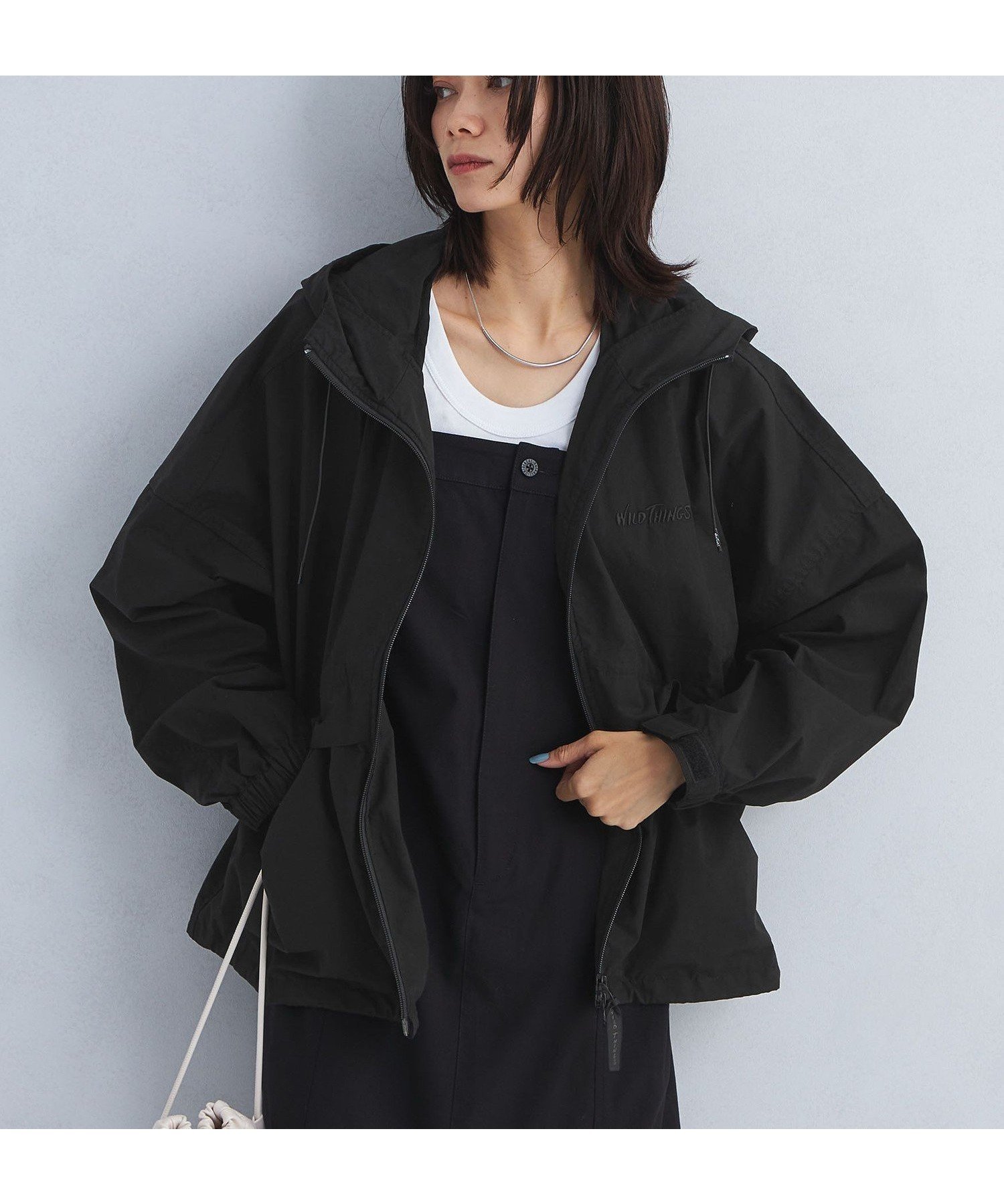 【ユナイテッドアローズ/UNITED ARROWS】の【別注】 WILD THINGS RURAL フード ジャケット インテリア・キッズ・メンズ・レディースファッション・服の通販 founy(ファニー) 　ファッション　Fashion　レディースファッション　Fashion for Women　アウター　Coat / Outerwear Collection　レディースジャケット・軽アウター　Jackets　アウトドア　Outdoor Clothing　春　Spring　切替　Switching, Contrast Panel　ジャケット　Jacket, Outerwear　フェミニン　Feminine, Girly　フロント　Front, Front Design　ポケット　Pocket, Pocket Detail　別注　Limited Edition, Custom Order　メッシュ　Mesh, Net Fabric　ヨーク　Yoke, Yoke Design　おすすめ　Recommended / Our Picks　BLACK|ID: prp329100004690421 ipo3291000000033872872