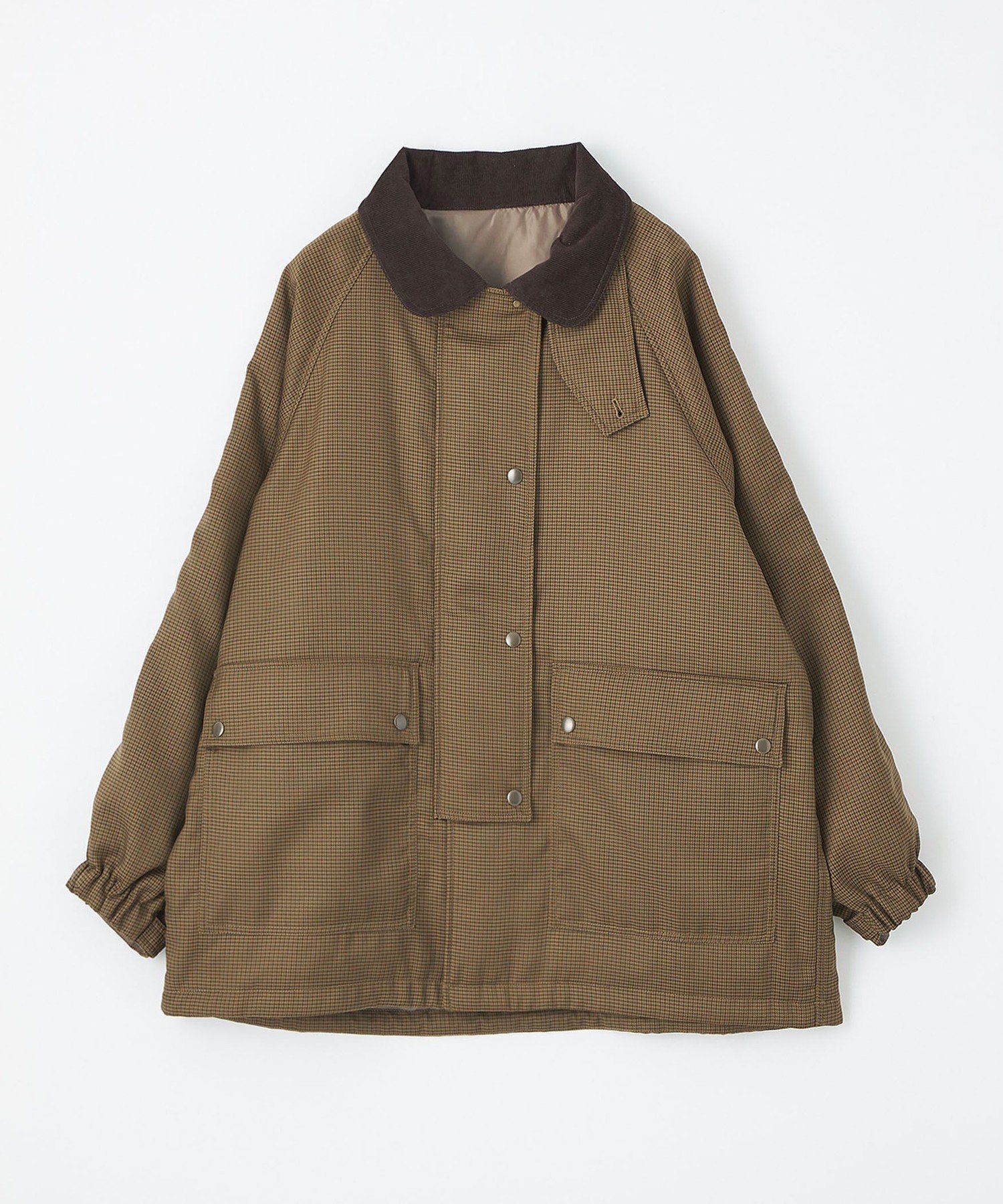 【ユナイテッドアローズ/UNITED ARROWS】のkinoko.さん*GLR or ガンクラブチェック柄 ファイヤーマン コート インテリア・キッズ・メンズ・レディースファッション・服の通販 founy(ファニー) 　ファッション　Fashion　レディースファッション　Fashion for Women　アウター　Coat / Outerwear Collection　コート・ロングコート・ピーコート　Long Coats, Peacoats & More　クラシック　Classic, Timeless Style　コレクション　Collection, Seasonal Line　コーデュロイ　Corduroy, Cord Fabric　シンプル　Simple, Minimal　スラックス　Slacks, Dress Pants　スリーブ　Sleeve, Long Sleeve / Short Sleeve　チェック　Check, Plaid, Tartan　デニム　Denim, Jeans Material　トレンド　Trend, Trending Now　人気　Popular, Best Seller　バルーン　Balloon, Balloon Silhouette　フィット　Fit, Slim Fit　ミリタリー　Military, Army Style　無地　Plain, Solid Color　レギュラー　Regular, Standard Fit　冬　Winter / This Winter　おすすめ　Recommended / Our Picks　MD.BROWN|ID: prp329100004690426 ipo3291000000033872894
