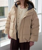 【スローブ イエナ/SLOBE IENA】のDANTON/ダントン POLYESTER DOWN DT-A0008 人気、トレンドファッション・服の通販 founy(ファニー) ファッション Fashion レディースファッション Fashion for Women ショート Short, Short Length ジャケット Jacket, Outerwear スマート Smart, Elegant ダウン Down, Puffer ドローコード Drawcord, Drawstring Cord フランス France, French ブルゾン Blouson, Bomber Jacket thumbnail ベージュ|ID: prp329100004690442 ipo3291000000034184081