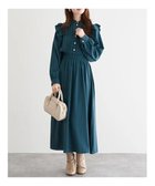 【ルディックパーク/LUDIC PARK】のピンタックフリルワンピース(無地・チェック柄) 人気、トレンドファッション・服の通販 founy(ファニー) ファッション Fashion レディースファッション Fashion for Women ワンピース Dresses おすすめ Recommended / Our Picks アクセサリー Fashion Accessories カーディガン Cardigan, Knitwear クラシカル Classical, Vintage-Inspired シャーリング Shirring, Ruched ショート Short, Short Length ジャケット Jacket, Outerwear チェック Check, Plaid, Tartan フェミニン Feminine, Girly フリル Frill, Ruffle ポケット Pocket, Pocket Detail ロング Long, Long-Length 無地 Plain, Solid Color thumbnail 緑|ID: prp329100004690445 ipo3291000000033872985