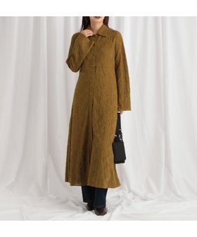 【ミスティ ウーマン/mysty woman】のフラワージャガードレースアップシャツワンピース 人気、トレンドファッション・服の通販 founy(ファニー) ファッション Fashion レディースファッション Fashion for Women ワンピース Dresses シャツワンピース / 1枚で着映えコーデ Shirt Dresses おすすめ Recommended / Our Picks カットソー Cut and Sewn Top ショート Short, Short Length シンプル Simple, Minimal フロント Front, Front Design レース Lace, Lace Fabric 冬 Winter / This Winter |ID:prp329100004690482