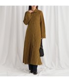 【ミスティ ウーマン/mysty woman】のフラワージャガードレースアップシャツワンピース 人気、トレンドファッション・服の通販 founy(ファニー) ファッション Fashion レディースファッション Fashion for Women ワンピース Dresses シャツワンピース / 1枚で着映えコーデ Shirt Dresses おすすめ Recommended / Our Picks カットソー Cut and Sewn Top ショート Short, Short Length シンプル Simple, Minimal フロント Front, Front Design レース Lace, Lace Fabric 冬 Winter / This Winter thumbnail マスタード|ID: prp329100004690482 ipo3291000000033990826