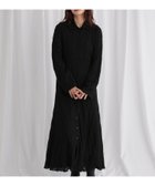 【ミスティ ウーマン/mysty woman】のフラワージャガードレースアップシャツワンピース 人気、トレンドファッション・服の通販 founy(ファニー) ファッション Fashion レディースファッション Fashion for Women ワンピース Dresses シャツワンピース / 1枚で着映えコーデ Shirt Dresses おすすめ Recommended / Our Picks カットソー Cut and Sewn Top ショート Short, Short Length シンプル Simple, Minimal フロント Front, Front Design レース Lace, Lace Fabric 冬 Winter / This Winter thumbnail ブラック|ID: prp329100004690482 ipo3291000000033990830