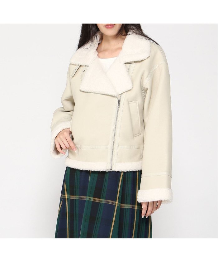 【イング/INGNI】のINGNI/エコムートンフライトJK インテリア・キッズ・メンズ・レディースファッション・服の通販 founy(ファニー) https://founy.com/ ファッション Fashion レディースファッション Fashion for Women |ID: prp329100004690496 ipo3291000000033873254