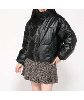 【イング/INGNI】のINGNI/フェイクレザーエコダウン 人気、トレンドファッション・服の通販 founy(ファニー) ファッション Fashion レディースファッション Fashion for Women |ID:prp329100004690508