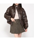 【イング/INGNI】のINGNI/フェイクレザーエコダウン 人気、トレンドファッション・服の通販 founy(ファニー) ファッション Fashion レディースファッション Fashion for Women thumbnail ブラウン|ID: prp329100004690508 ipo3291000000033873317