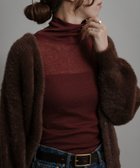 【サニーレーベル/Sonny Label / URBAN RESEARCH】のライトシアーハイネックプルオーバー 人気、トレンドファッション・服の通販 founy(ファニー) ファッション Fashion レディースファッション Fashion for Women トップス・カットソー Cut & Sew Tops カジュアルプルオーバー・ニットトップス Pullovers & Knit Tops / Casual Pullovers 2024年 2024 2024-2025秋冬・A/W Autumn/Winter 2024–25 AW24–25 冬 Winter / This Winter おすすめ Recommended / Our Picks なめらか Smooth, Silky Texture インナー Innerwear コンパクト Compact, Small Size スウェット / スエット Sweatshirt, Sweatwear トレンド Trend, Trending Now A/W・秋冬 Autumn/Winter thumbnail アカチャ|ID: prp329100004690517 ipo3291000000033873368