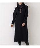 【ピンキーアンドダイアン/Pinky&Dianne】のタックスリーブフーディワンピース 人気、トレンドファッション・服の通販 founy(ファニー) ファッション Fashion レディースファッション Fashion for Women ワンピース Dresses ジップ Zip, Zipper ストレッチ Stretch, Stretchy Fabric ポケット Pocket, Pocket Detail メタル Metal, Metal Parts thumbnail ブラック|ID: prp329100004690521 ipo3291000000033873387