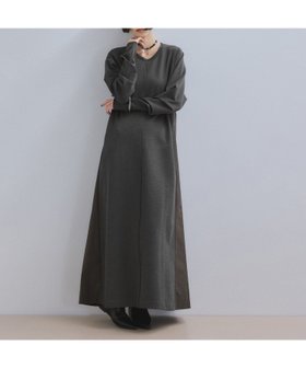 【アダム エ ロペ/ADAM ET ROPE'】の【WEB限定】ロングセミフレアワンピース 人気、トレンドファッション・服の通販 founy(ファニー) ファッション Fashion レディースファッション Fashion for Women ワンピース Dresses カットソー Cut and Sewn Top コンパクト Compact, Small Size 切替 Switching, Contrast Panel サンダル Sandals, Summer Shoes シェイプ Shape, Slim Fit スリット Slit, Slit Detail タイプライター Typewriter Fabric, Crisp Cotton ドッキング Docking, Mixed Material フェミニン Feminine, Girly ポケット Pocket, Pocket Detail リラックス Relax, Relaxed Fit ロング Long, Long-Length 楽ちん Easy Fit, Comfortable A/W・秋冬 Autumn/Winter 2026年 2026 |ID:prp329100004690543