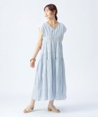 【ビームス ハート/BEAMS HEART】のインディア ストライプ柄 ノースリーブ ワンピース BLUE|ID: prp329100004690551 ipo3291000000033991193