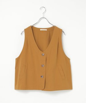 【エルビーシー/LBC】のエクリュ パッカリング深Vベスト 人気、トレンドファッション・服の通販 founy(ファニー) ファッション Fashion レディースファッション Fashion for Women アウター Coat / Outerwear Collection トップス・カットソー Cut & Sew Tops ベスト&ジレ / 重ね着スタイル Vests & Gilets カットソー Cut and Sewn Top ツイル Twist, Twisted Detail フェミニン Feminine, Girly フレア Flare, Flared ベスト Vest, Waistcoat |ID:prp329100004690563