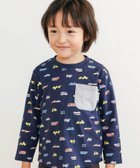 【ベベ オンライン ストア/BEBE ONLINE STORE / KIDS】の【スララク/防汚加工/オーガニックコットン】わくわく男の子長袖Tシャツ(80~130cm) 人気、トレンドファッション・服の通販 founy(ファニー) ファッション Fashion キッズファッション Fashion for Kids アニマル Animal Print アンダー Underwear Essentials スポーツ Sports, Activewear 人気 Popular, Best Seller 長袖 Long Sleeve, Full Sleeve フレンチ French, French Style フロント Front, Front Design プリント Print, Printed Pattern ボーダー Border, Stripe ポケット Pocket, Pocket Detail モチーフ Motif, Design Theme A/W・秋冬 Autumn/Winter 犬 Dog エレガント 上品 Elegant 2025年 2025 2025-2026秋冬・A/W Autumn/Winter 2025–26 AW25–26 thumbnail ネイビー×乗り物総柄×胸ポケット|ID: prp329100004690582 ipo3291000000034045201