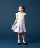 【アー ヴェー ヴェー/a.v.v / KIDS】の110-130 【セレモニースタイル】レースジャガードフィット フレアワンピース ラベンダー|ID: prp329100004690609 ipo3291000000034122912