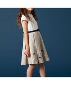 【アー ヴェー ヴェー/a.v.v / KIDS】の110-130 【セレモニースタイル】レースジャガードフィット フレアワンピース ベージュ|ID: prp329100004690609 ipo3291000000034122913
