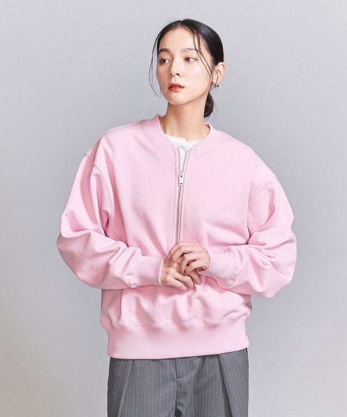【ビューティ&ユース ユナイテッドアローズ/BEAUTY&YOUTH / UNITED ARROWS】のコットン裏毛 フロントジップ スウェット インテリア・キッズ・メンズ・レディースファッション・服の通販 founy(ファニー) https://founy.com/ ファッション Fashion レディースファッション Fashion for Women トップス・カットソー Cut & Sew Tops レディースパーカー・カジュアルフーディー Casual Hoodies & Sweatshirts スウェット・クルーネックトップス Sweatshirts & Crewnecks / Relaxed Fit Sweat Tops おすすめ Recommended / Our Picks インナー Innerwear ジップ Zip, Zipper スウェット / スエット Sweatshirt, Sweatwear ボトム Bottoms, Lower Wear |ID: prp329100004690649 ipo3291000000033897682