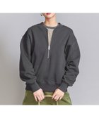 【ビューティ&ユース ユナイテッドアローズ/BEAUTY&YOUTH / UNITED ARROWS】のコットン裏毛 フロントジップ スウェット DK.GRAY|ID: prp329100004690649 ipo3291000000033897686
