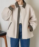 【ジェナ エスパス メルヴェイユ/Jena espace merveilleux】のエコレザーボアジャケット 人気、トレンドファッション・服の通販 founy(ファニー) ファッション Fashion レディースファッション Fashion for Women アウター Coat / Outerwear Collection レディースジャケット・軽アウター Jackets クール Cool, Chic 切替 Switching, Contrast Panel ジャケット Jacket, Outerwear スマート Smart, Elegant デニム Denim, Jeans Material ミックス Mix, Mixed Style 再入荷 Restock / Back in Stock おすすめ Recommended / Our Picks thumbnail アイボリー|ID: prp329100004690684 ipo3291000000033874336