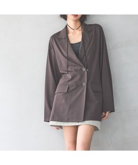 【ページボーイ/PAGEBOY】のポンチダブルテーラードジャケット 人気、トレンドファッション・服の通販 founy(ファニー) ファッション Fashion レディースファッション Fashion for Women アウター Coat / Outerwear Collection レディースジャケット・軽アウター Jackets テーラードジャケット / 通勤・きれいめスタイル Tailored Jackets & Blazers カーディガン Cardigan, Knitwear ショルダー Shoulder, Shoulder Strap ジャケット Jacket, Outerwear ダブル Double, Double-Breasted ドロップ Drop Shoulder, Dropped Style ポケット Pocket, Pocket Detail |ID:prp329100004690708
