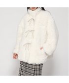 【イング/INGNI】のINGNI/リボン取り外しスタンドボアブルゾン アイボリー|ID: prp329100004690724 ipo3291000000033874520