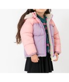 【エフオー オンラインストア/F.O.Online Store / KIDS】の中綿ボアリバーシブルブルゾン 人気、トレンドファッション・服の通販 founy(ファニー) ファッション Fashion キッズファッション Fashion for Kids シンプル Simple, Minimal タフタ Taffeta, Structured Fabric 切替 Switching, Contrast Panel 無地 Plain, Solid Color 防寒 Cold Protection, Winter-Ready thumbnail ピンク|ID: prp329100004690725 ipo3291000000034304197