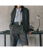 【レプシィム ローリーズファーム/LEPSIM LOWRYS FARM】の《オフィスライン》オーバーテーラードジャケット 人気、トレンドファッション・服の通販 founy(ファニー) ファッション Fashion レディースファッション Fashion for Women アウター Coat / Outerwear Collection レディースジャケット・軽アウター Jackets テーラードジャケット / 通勤・きれいめスタイル Tailored Jackets & Blazers ジャケット Jacket, Outerwear セットアップ Set-Up, Coordinated Outfit thumbnail グレー01|ID: prp329100004690785 ipo3291000000033874771