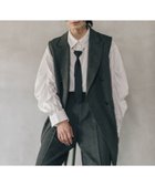 【レプシィム ローリーズファーム/LEPSIM LOWRYS FARM】の《オフィスライン》テーラードWジレ 人気、トレンドファッション・服の通販 founy(ファニー) ファッション Fashion レディースファッション Fashion for Women アウター Coat / Outerwear Collection トップス・カットソー Cut & Sew Tops ベスト&ジレ / 重ね着スタイル Vests & Gilets セットアップ Set-Up, Coordinated Outfit テーラード Tailored, Tailored Fit thumbnail グレー01|ID: prp329100004690787 ipo3291000000033874780